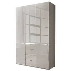 Wohnen Kleiderschränke<149 cm breiter Kleiderschrank kombiniert - Nucina