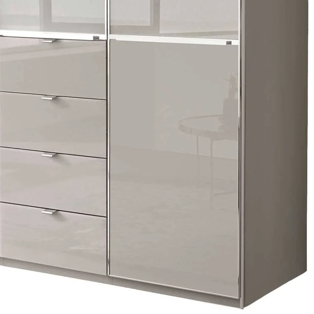 Wohnen Kleiderschränke<149 cm breiter Kleiderschrank kombiniert - Nucina