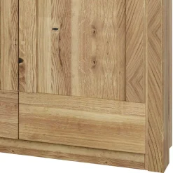 Wohnen Kleiderschränke|Schränke<200 cm breiter Kleiderschrank 4-türig in Asteiche - Zamron