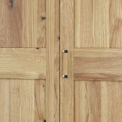 Wohnen Kleiderschränke|Schränke<200 cm breiter Kleiderschrank 4-türig in Asteiche - Zamron