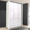 Wohnen Kleiderschränke<150 cm breiter Kombischrank fürs Schlafzimmer - Dolienca