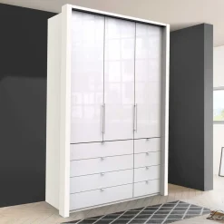 Wohnen Kleiderschränke<150 cm breiter Kombischrank fürs Schlafzimmer - Dolienca