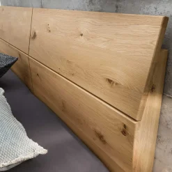 Wohnen Betten<140 cm breites Bett im Industry Style - Siestago