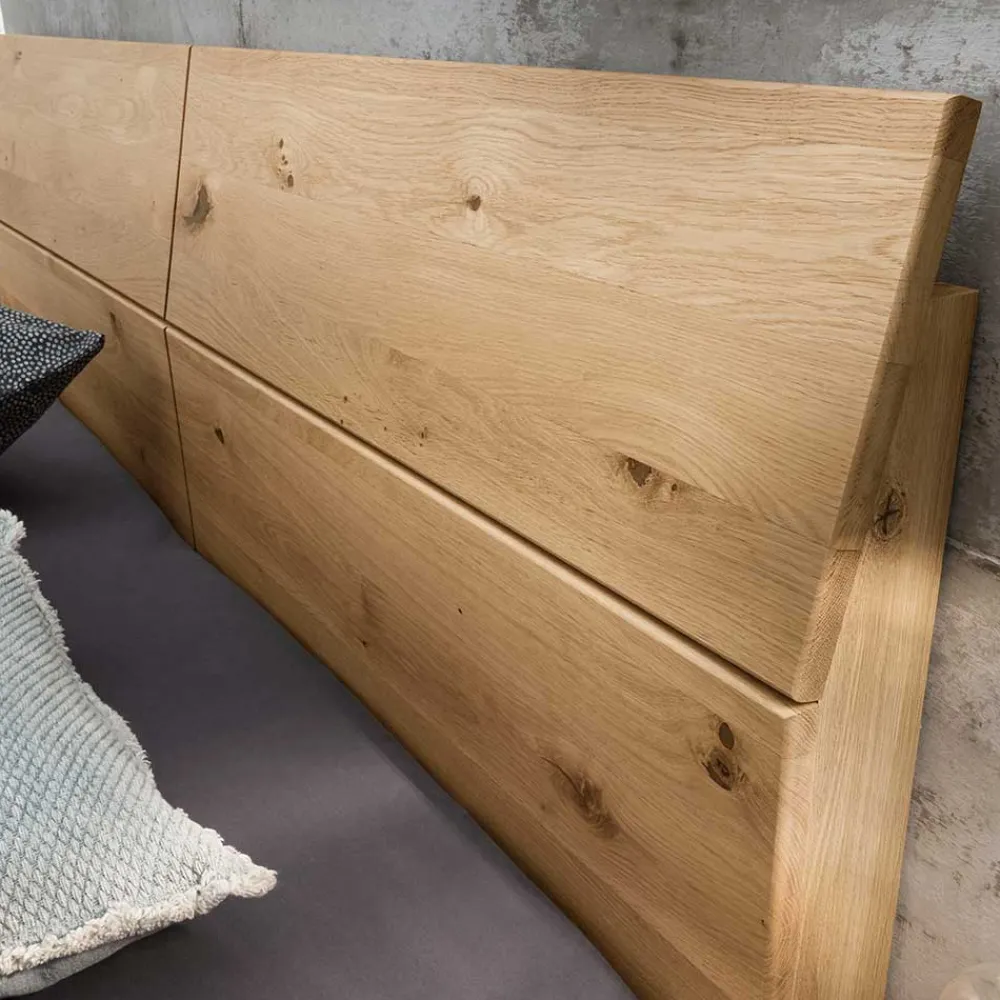 Wohnen Betten<140 cm breites Bett im Industry Style - Siestago