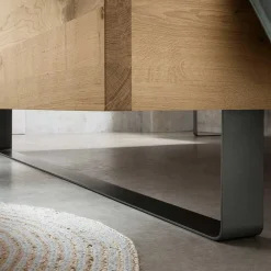 Wohnen Betten<140 cm breites Bett im Industry Style - Siestago