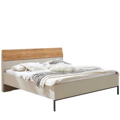 Wohnen Betten<180 cm breites Doppelbett in modernem Design - Kezmina