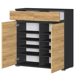 Wohnen Garderoben<246 cm breites Flurmöbel Set modern - Orsecca (fünfteilig)