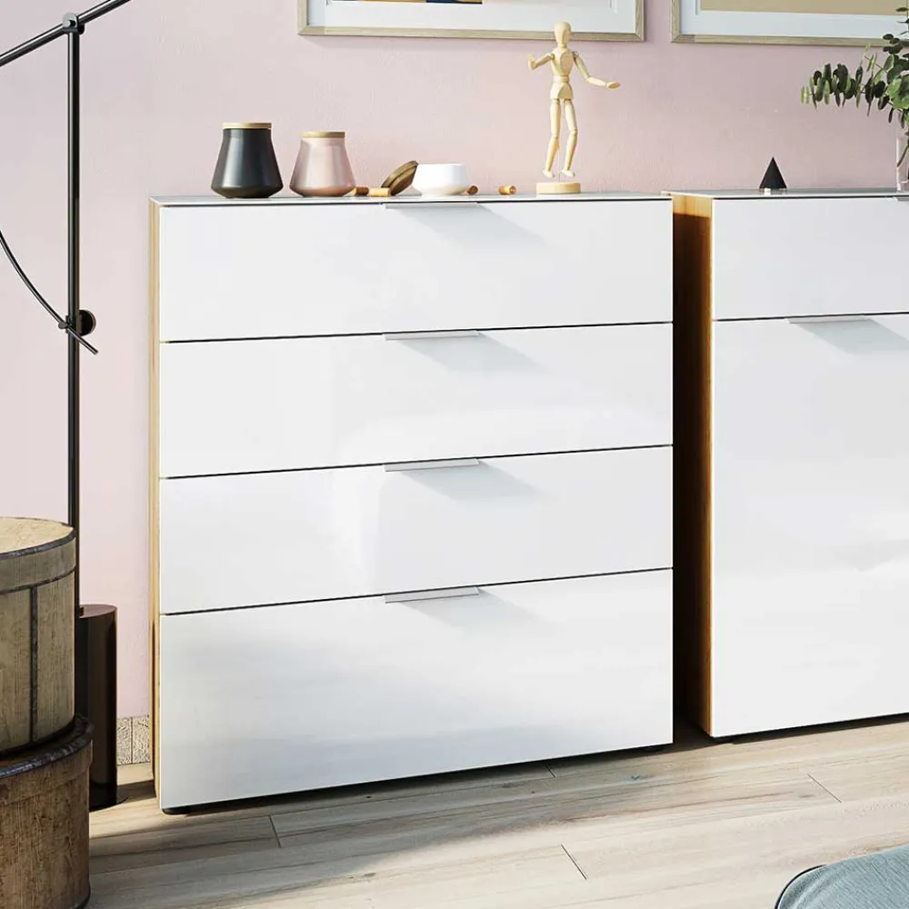 Wohnen Kommoden<101 cm hohe Kommode mit 83 cm Breite - Ominikana