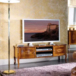Wohnen Tv & Hifi-Möbel|Lowboards<50 cm hohe TV Kommode Natale im Barockstil