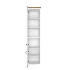 Wohnen Schränke<130 cm hoher Badschrank für Wandmontage - Enwicos