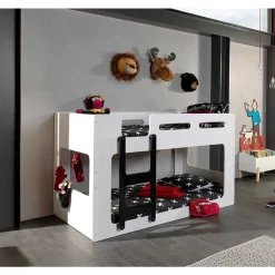 Wohnen Betten<121 cm hohes Kinderbett mit Spielbereich - Kiko