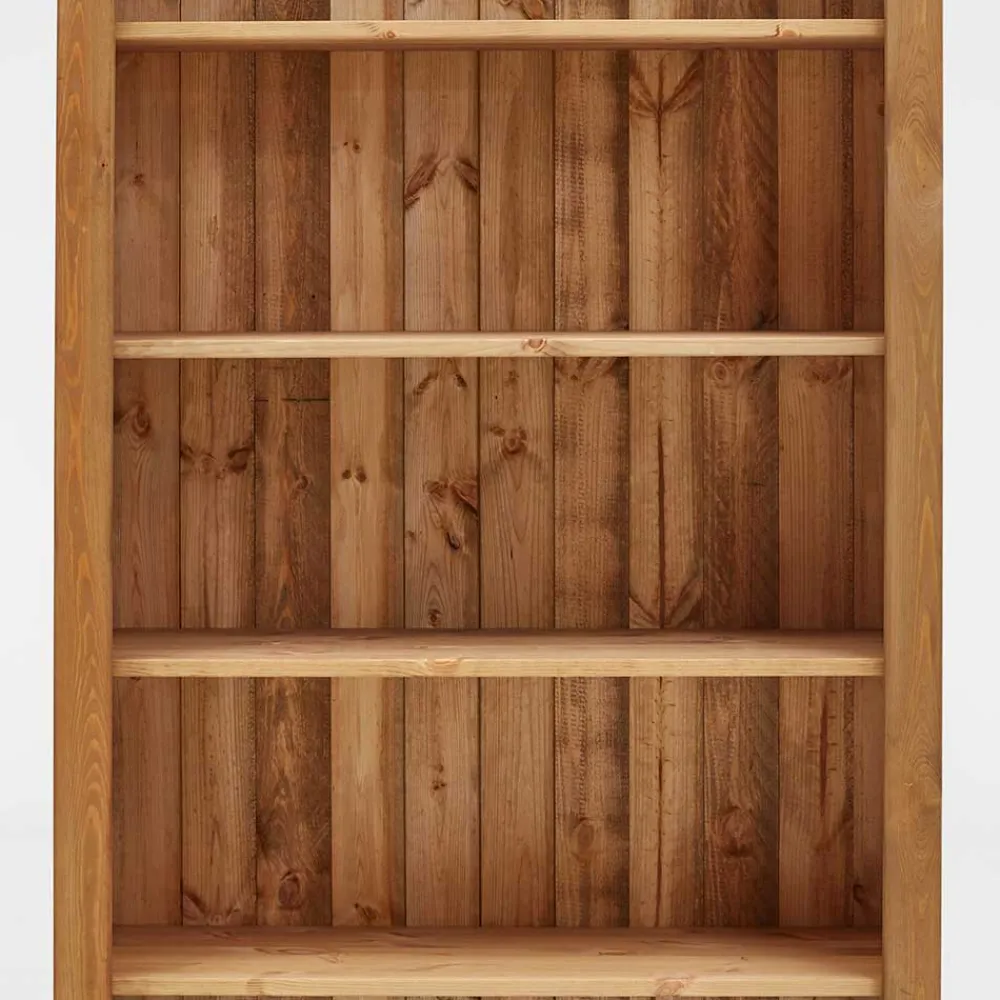 Wohnen Regale<202 cm hohes Landhaus Bücherregal zweifarbig - Eshelas