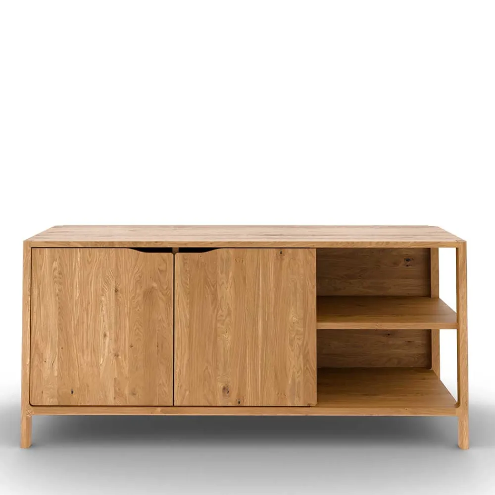 Wohnen Tv & Hifi-Möbel|Lowboards<140 cm Kommode mit Türen und Fächern - Laida