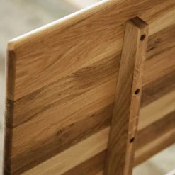 Wohnen Betten<210 cm langes Holzbett Gestell Wildeiche - Eavy