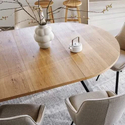 Wohnen Tische<135 cm runder Esstisch in modernem Design - Mocima