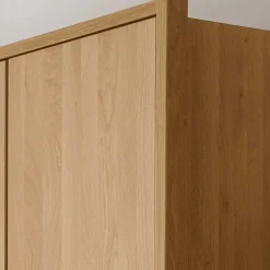 Wohnen Kleiderschränke<150 cm Schlafzimmer Schrank mit drei Türen - Emdsiva II