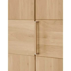 Wohnen Kleiderschränke<150 cm Schlafzimmer Schrank mit drei Türen - Emdsiva II