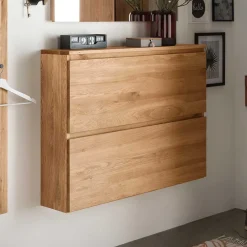 Wohnen Schränke<24 cm tiefer Wand Schuhschrank mit zwei Klappen - Sotunes