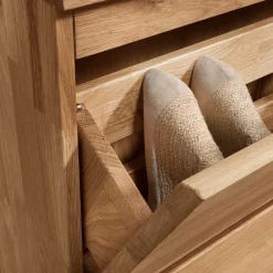 Wohnen Schränke<24 cm tiefer Wand Schuhschrank mit zwei Klappen - Sotunes