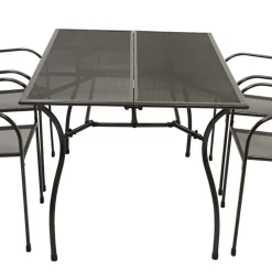 Wohnen Sitzgruppe<6 Personen Gartentischgruppe Set - Tyago (siebenteilig)