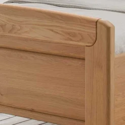 Wohnen Betten<2 Personen Komfortbett aus Eiche Massivholz - Sendician