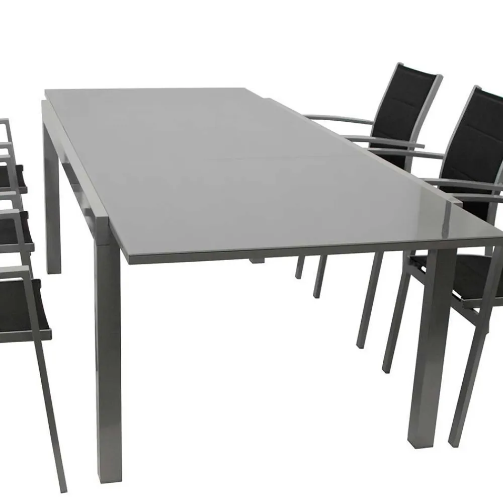 Wohnen Sitzgruppe<8 Personen Tischgruppe für Garten - Gestina (neunteilig)