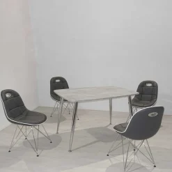 Wohnen Sitzgruppe<4 Personen Tischset modern - Exklusiva (fünfteilig)