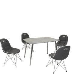 Wohnen Sitzgruppe<4 Personen Tischset modern - Exklusiva (fünfteilig)