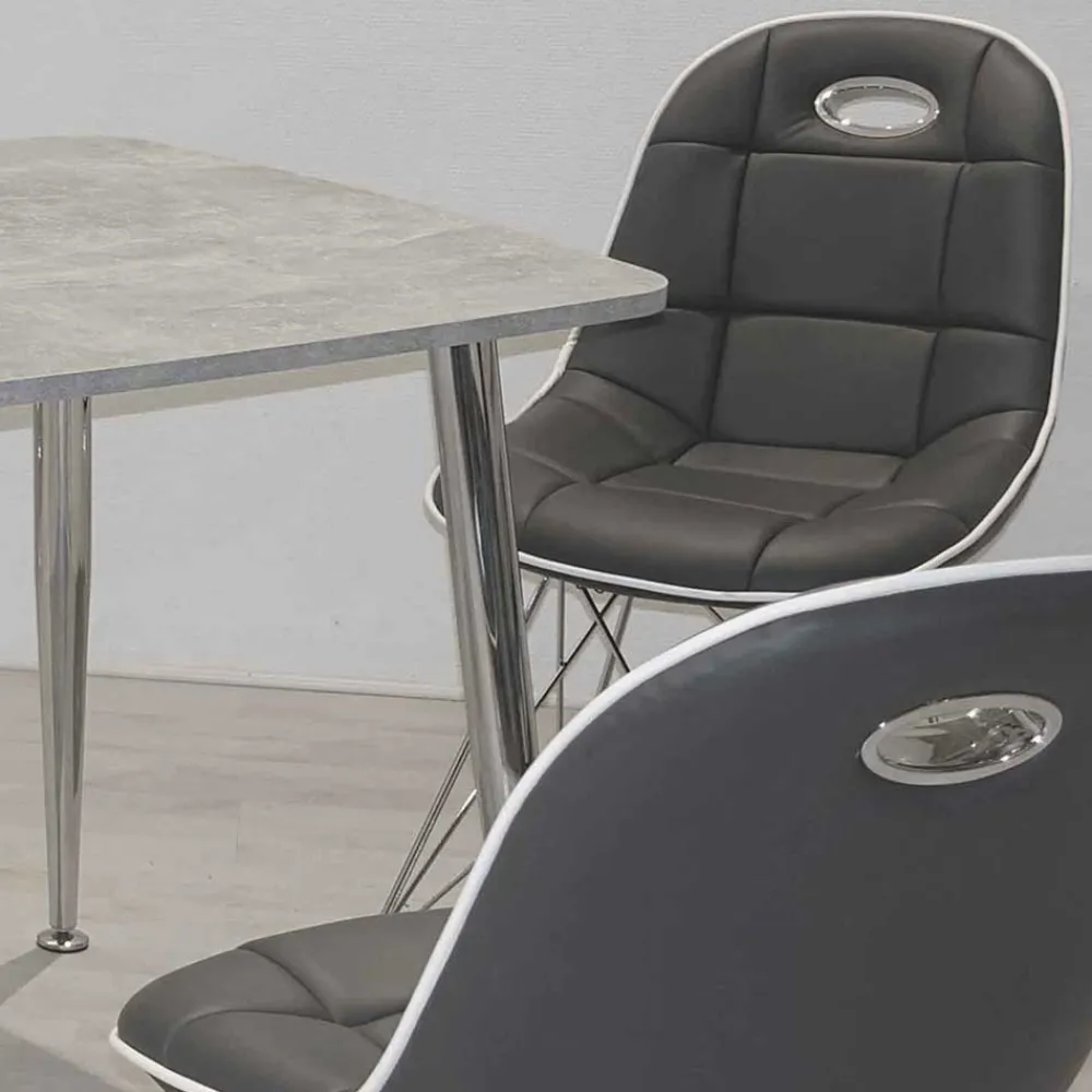 Wohnen Sitzgruppe<4 Personen Tischset modern - Exklusiva (fünfteilig)