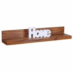 Wohnen Regale<Ablageboard Hoslo aus Massivholz klar lackiert