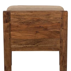 Wohnen Sessel<Akazienholz Sessel in Beige Boucle - Uriscano