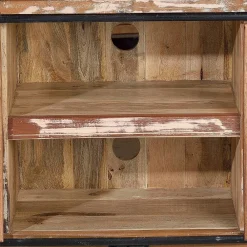 Wohnen Tv & Hifi-Möbel|Lowboards<Altholz TV Board mit zwei Schiebetüren - Jevilia