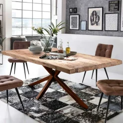 Wohnen Tische<Altholztisch aus Teak Massivholz - Dattilon