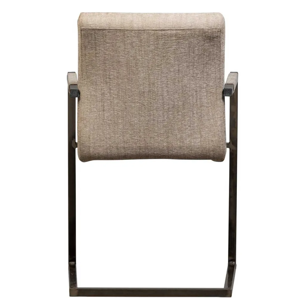 Wohnen Sessel<Armlehnen Freischwinger in Beige - Sentata (2er Set)