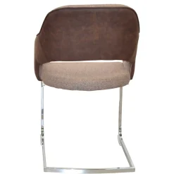 Wohnen Sessel<Armlehnen Schwingstühle in Braun - Rene (2er Set)