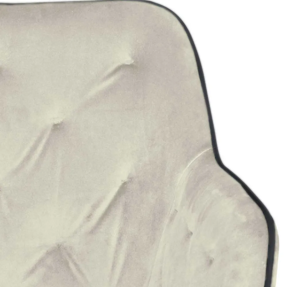 Wohnen Stühle<Armlehner Polsterstuhl in Creme Samt - Pape