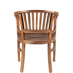 Wohnen Stühle<Armlehnstuhl Mangato aus Teak Recyclingholz