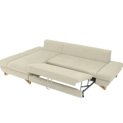 Wohnen Betten|Sofas<Ausziehbare Eckcouch mit Schlaffunktion - Baonga