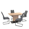 Wohnen Sitzgruppe<Ausziehtisch & Freischwinger Set - Glade (fünfteilig)