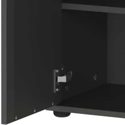 Wohnen Highboards<Bad Vertiko in Dunkelgrau - Rufu