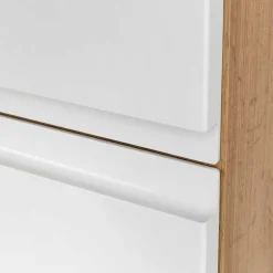 Wohnen Schränke<Badezimmer Hochschrank breit mit drei Türen - Eight