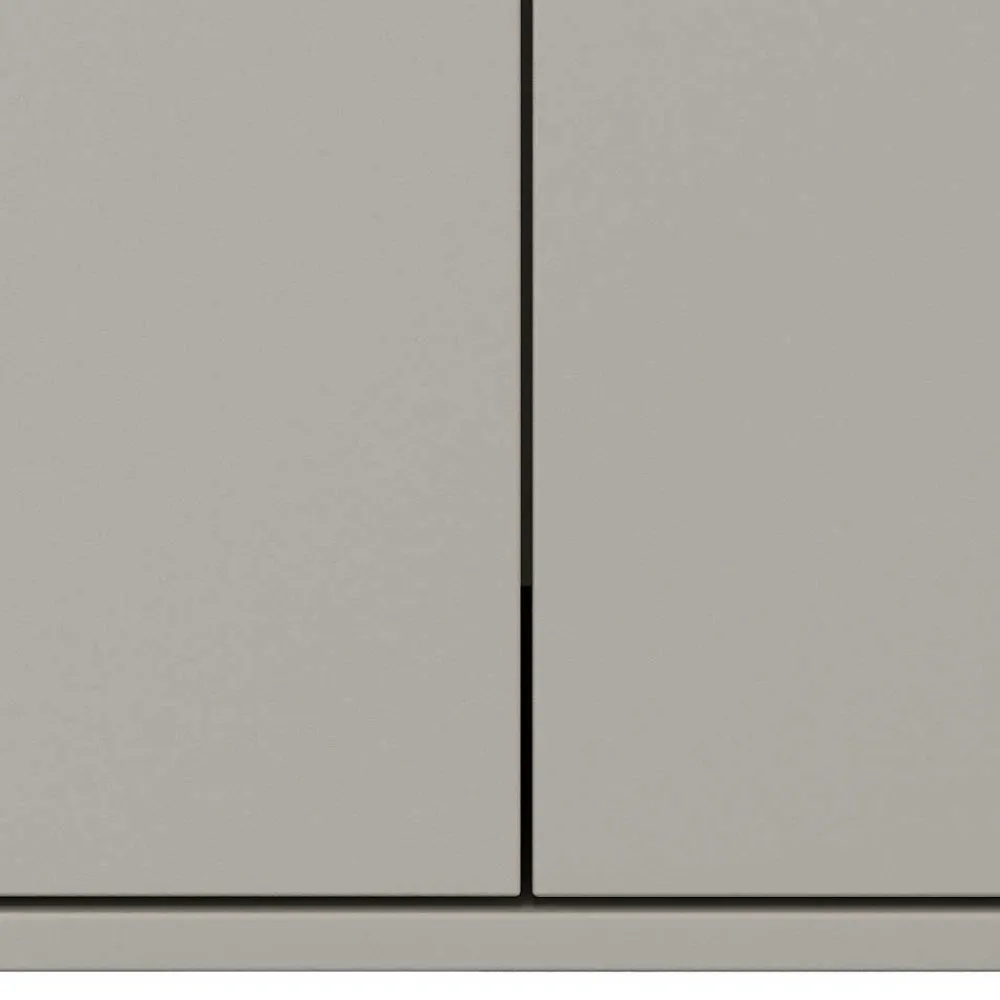 Wohnen Highboards<Badezimmer Vertiko in Grau - Ancela