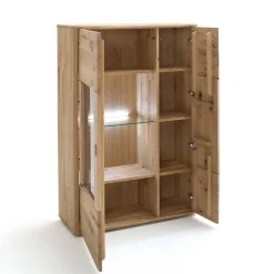 Wohnen Highboards<Balkeneiche Highboard 2-türig - Destal