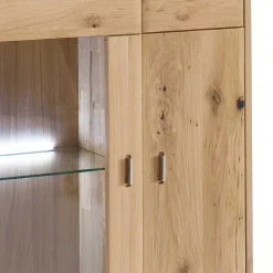 Wohnen Highboards<Balkeneiche Highboard 2-türig - Destal