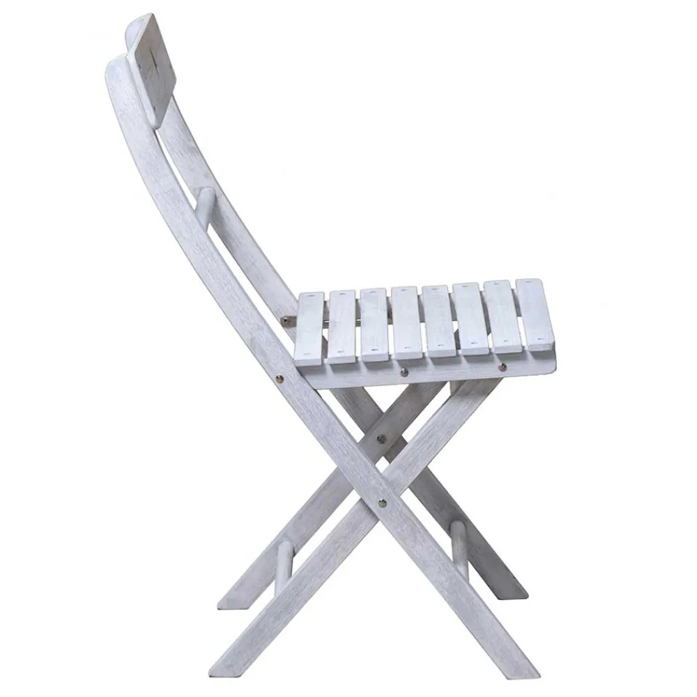 Wohnen Sitzgruppe<Balkon Sitzgruppe in Grey Wash - Paisly (dreiteilig)