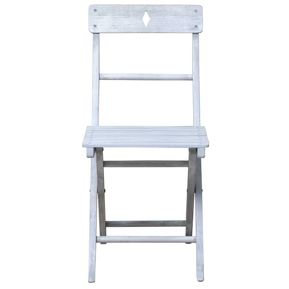 Wohnen Sitzgruppe<Balkon Sitzgruppe in Grey Wash - Paisly (dreiteilig)