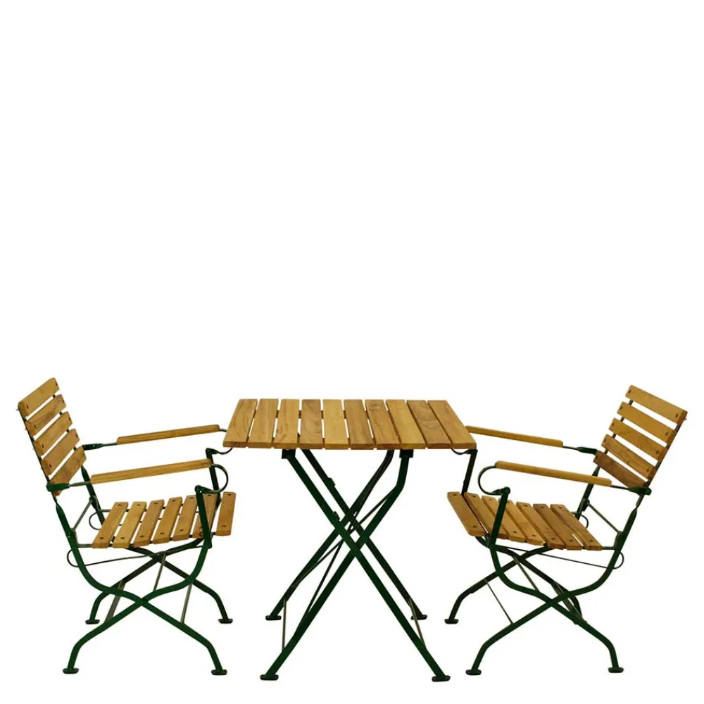 Wohnen Sitzgruppe<Balkonmöbel Set aus Robinie - Emily (dreiteilig)