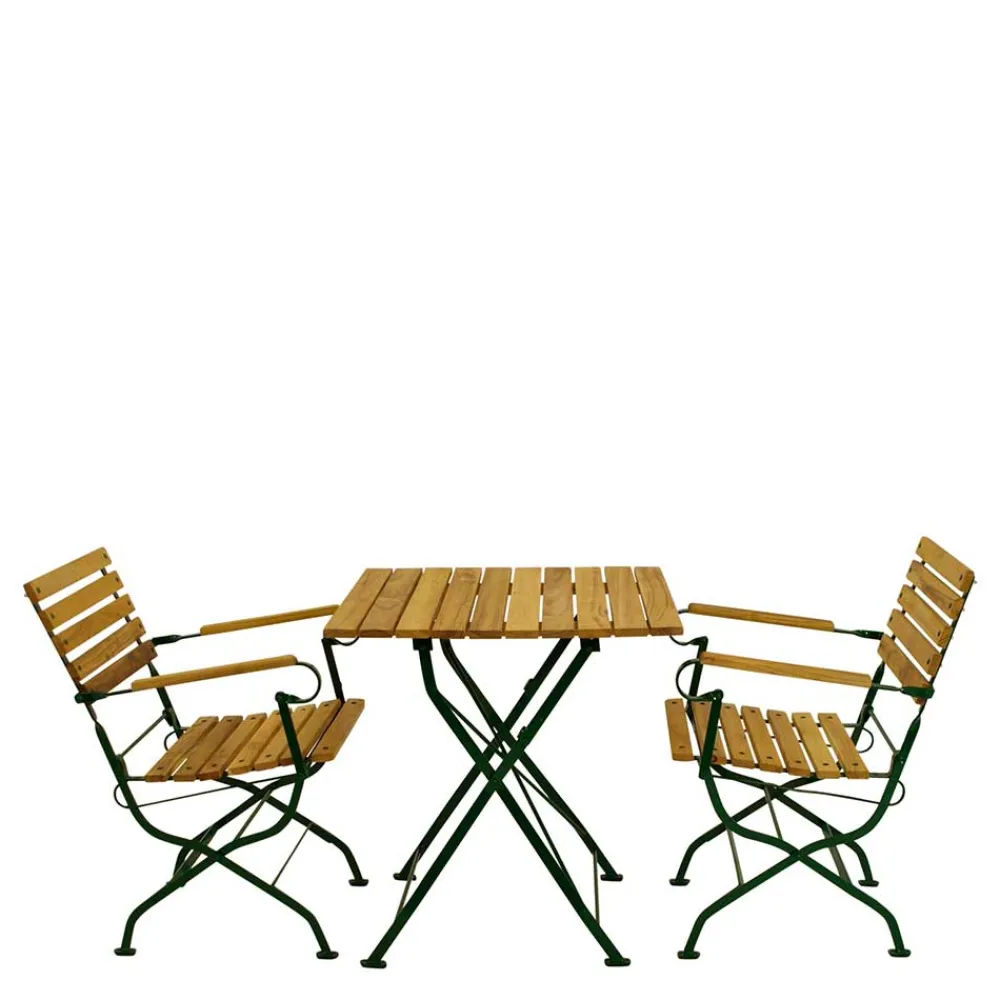 Wohnen Sitzgruppe<Balkonmöbel Set aus Robinie - Emily (dreiteilig)