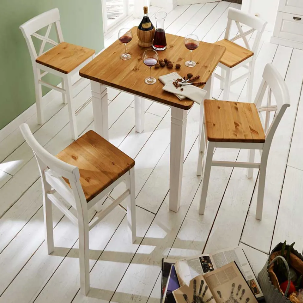 Wohnen Sitzgruppe<Bargruppe Lugon im Landhausstil (fünfteilig)