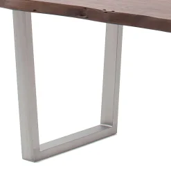 Wohnen Tische<Baumkanten-Tisch in Walnuss Braun - Bennetto